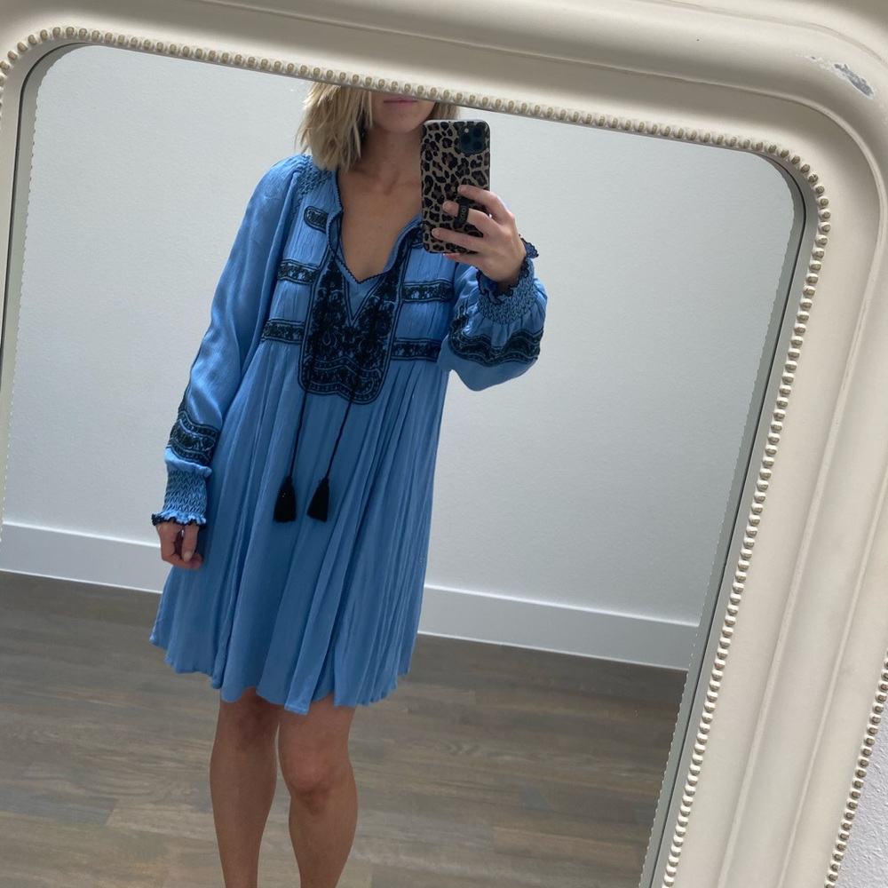 Free People boho tunic dress
